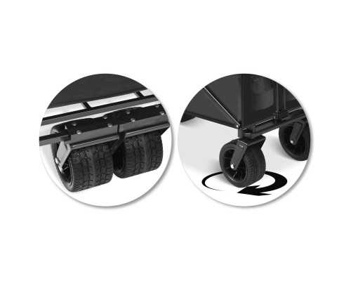 Візок розкладний Humberg HM-512 100 л, чорний