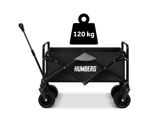 Візок розкладний Humberg HM-512 100 л, чорний