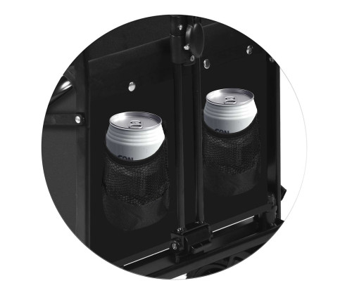 Візок розкладний Humberg HM-512 100 л, чорний