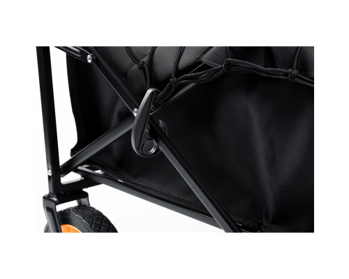 Візок розкладний з сіткою Humberg HM-513 100 л, чорно-оранжевий