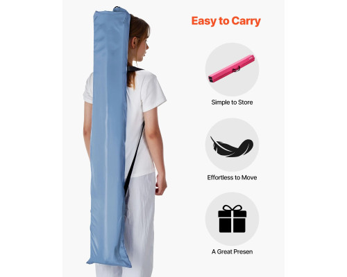 Дитяча гімнастична балка VEVOR SWS8EVASU 233 см, рожева