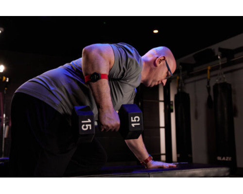 Монітор серцевого ритму Myzone MZ-Switch, чорно-червоний