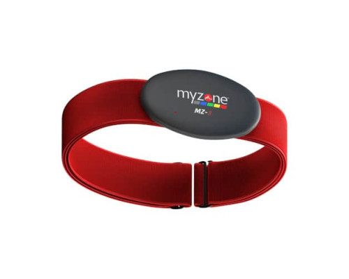Пояс серцевого ритму Myzone MZ-3, чорно-червоний