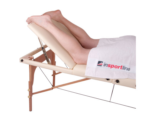Масажний стіл inSPORTline Japane 3-Piece Wooden - кремово-жовтий Масажний стіл inSPORTline Japane 3-Piece Wooden - кремово-жовтий