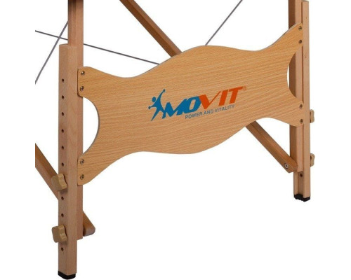Масажне ліжко Movit чорне + сумка для столів Масажне ліжко Movit чорне + сумка для столів