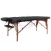 Масажний стіл inSPORTline Orashi 2-Section Wooden, чорний