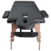 Масажний стіл inSPORTline Orashi 2-Section Wooden, чорний