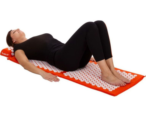 MXSTP Mata do akupresury z poduszką MOVIT 130 x 50 cm, jasnoniebieska masująca MXSTP Mata do akupresury z poduszką MOVIT 130 x 50 cm, jasnoniebieska masująca