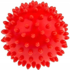 Масажний м'яч Tullo сенсорний червоний 9 см (PI239-CZER)