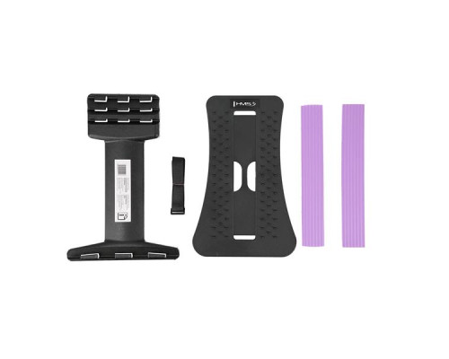 Масажер для спини та попереку HMS PRP01, чорно-фіолетовий