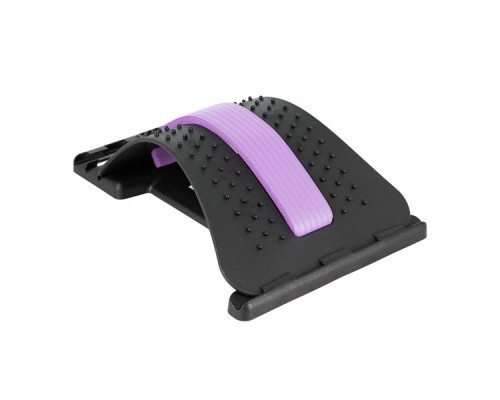 Масажер для спини та попереку HMS PRP01, чорно-фіолетовий