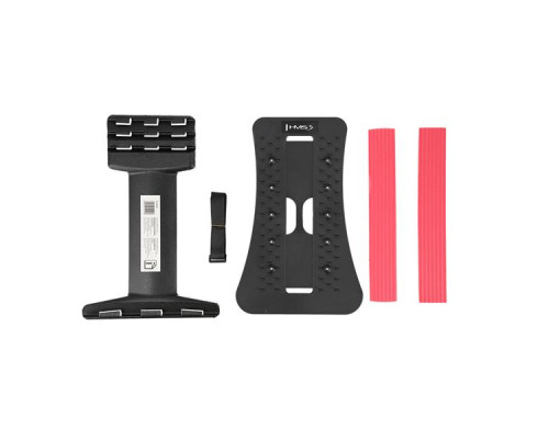 Масажер для спини та попереку HMS PRP02, чорно-червоний