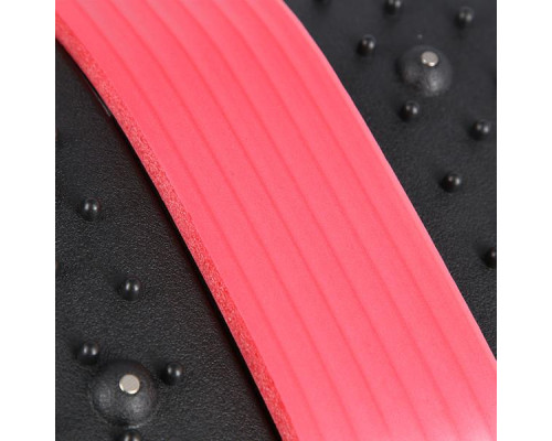 Масажер для спини та попереку HMS PRP02, чорно-червоний