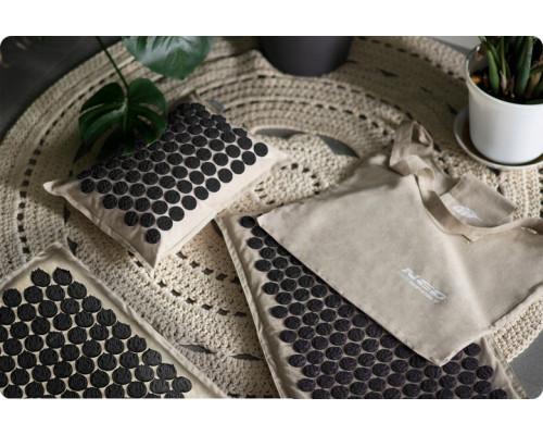 Килимок для акупресури Neo-Sport NS-902 бежево-чорний