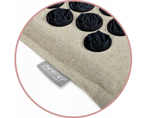 Килимок для акупресури Neo-Sport NS-902 бежево-чорний