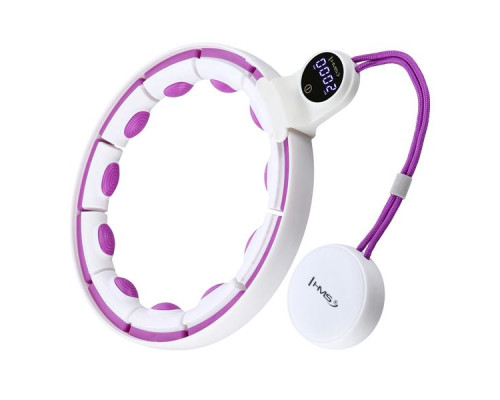 HHM17 HULA HOP WHITE/FIOLET МАГНІТ З ВАГОЮ + ЛІЧИЛЬНИК HMS HHM17 HULA HOP WHITE/FIOLET МАГНІТ З ВАГОЮ + ЛІЧИЛЬНИК HMS