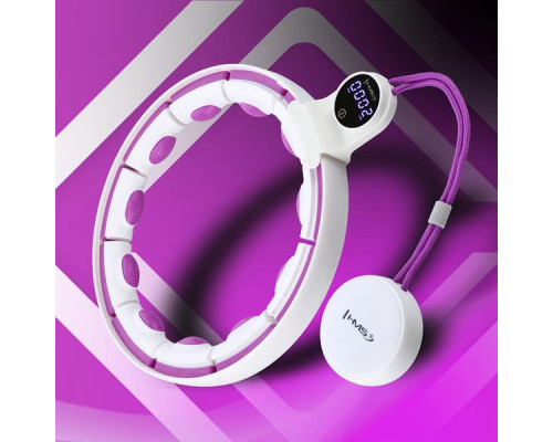 HHM17 HULA HOP WHITE/FIOLET МАГНІТ З ВАГОЮ + ЛІЧИЛЬНИК HMS HHM17 HULA HOP WHITE/FIOLET МАГНІТ З ВАГОЮ + ЛІЧИЛЬНИК HMS