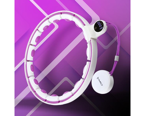 HHM17 HULA HOP WHITE/FIOLET МАГНІТ З ВАГОЮ + ЛІЧИЛЬНИК HMS HHM17 HULA HOP WHITE/FIOLET МАГНІТ З ВАГОЮ + ЛІЧИЛЬНИК HMS