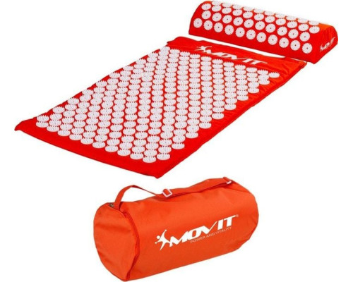 Акупресурний килимок Movit ORANGE HEALTH з шипками від болю в спині Акупресурний килимок Movit ORANGE HEALTH з шипками від болю в спині