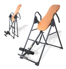 Інверсійний стіл inSPORTline Verge коричневий