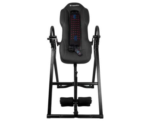 Інверсійний стіл з підігрівом inSPORTline Inverso Heaty, чорний