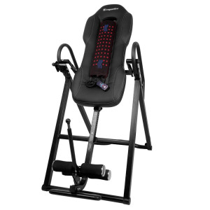Інверсійний стіл з підігрівом inSPORTline Inverso Heaty, чорний