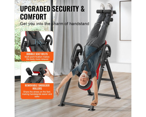 Інверсійний стіл VEVOR QD003, чорний