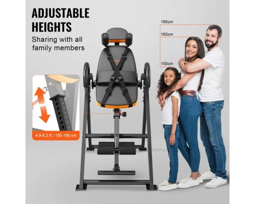 Інверсійний стіл VEVOR QD002, чорний