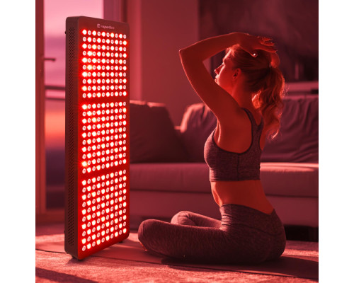 Інфрачервона світлодіодна панель inSPORTline Lustar - 300 LED, чорна