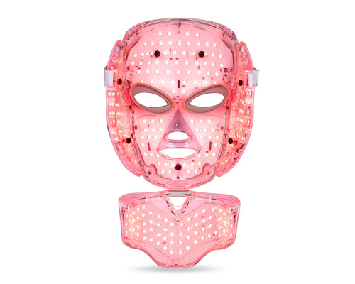 Світлодіодна маска для обличчя/шиї ,світлова терапія inSPORTline Hilmana