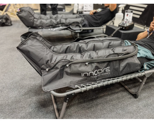 Масажер для ніг та дренежу Inncore, чорний