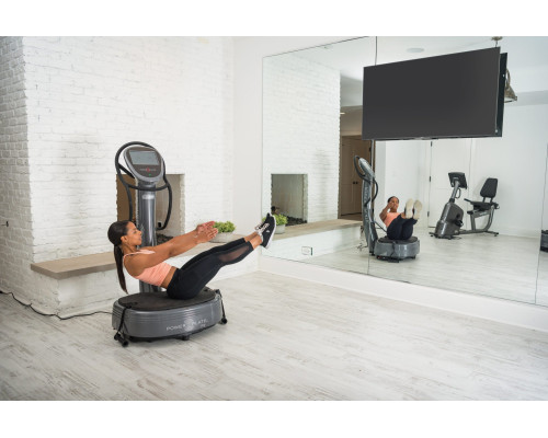 Масажер платформа Power Plate My7, чорно-сірий