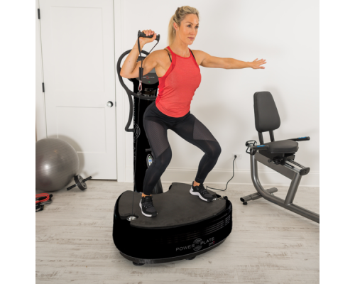 Вібраційна платформа Power Plate Pro7, чорно-сірий