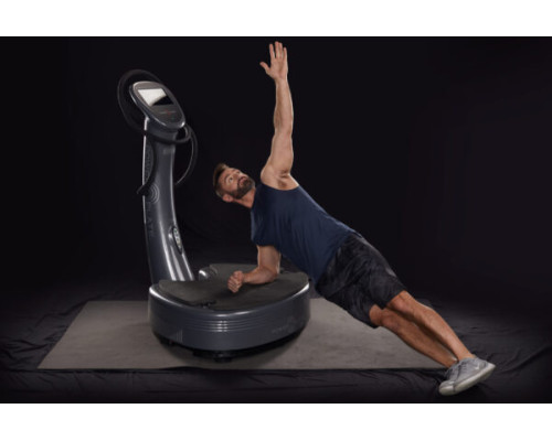 Вібраційна платформа Power Plate Pro7, чорно-сірий