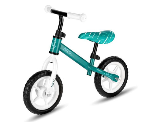 Біговел NILS FUN RB134, зелено-білий