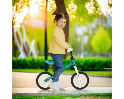 Біговел NILS FUN RB134, зелено-білий