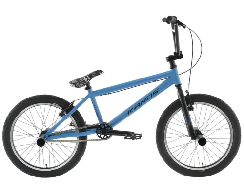 Велосипед 20 KANDS BMX HYDRO 360 сталь, кривошип 24T, VB синій матовий Велосипед 20 KANDS BMX HYDRO 360 сталь, кривошип 24T, VB синій матовий