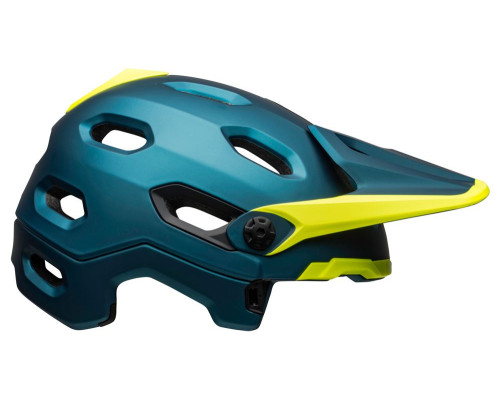 Шолом BELL SUPER DH MPS SPHERICAL full face розмір M 55-59 см, синьо-жовтий