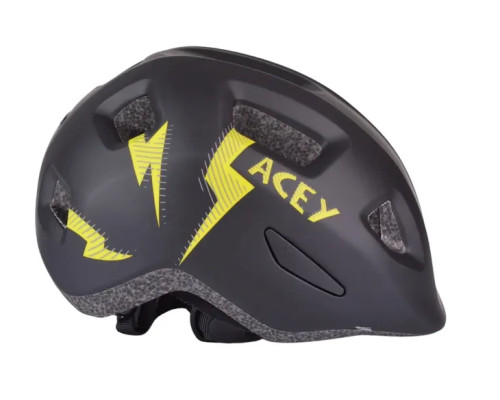 Дитячий шолом KELLYS ACEY 022 Flash розмір S 49-53 см, чорний
