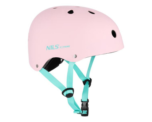 Дитячий шолом NILS EXTREME MTW001 розмір L 58-61 см, рожевий