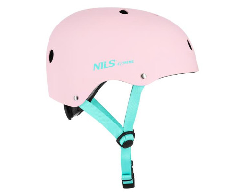 Дитячий шолом NILS EXTREME MTW001 розмір L 58-61 см, рожевий