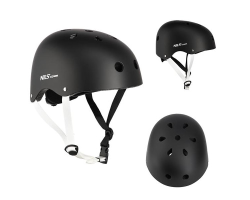 Дитячий шолом NILS EXTREME MTW001 розмір XS 48-52 см, чорний