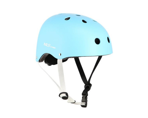 Дитячий шолом NILS EXTREME MTW001 розмір M 55-58 см, блакитний