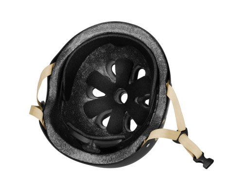 Дитячий шолом NILS EXTREME MTW001 розмір XS 48-52 см, чорно-бежевий