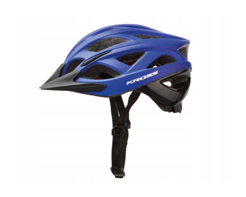 Шолом KROSS VINCITORE MTB розмір L 58-61 см, чорно-синій
