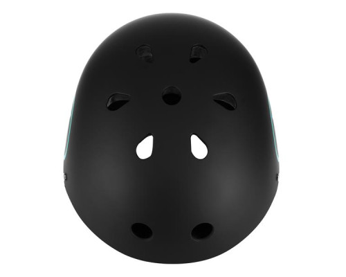 Дитячий шолом NILS EXTREME MTW001 розмір XS 48-52 см, чорно-блакитний