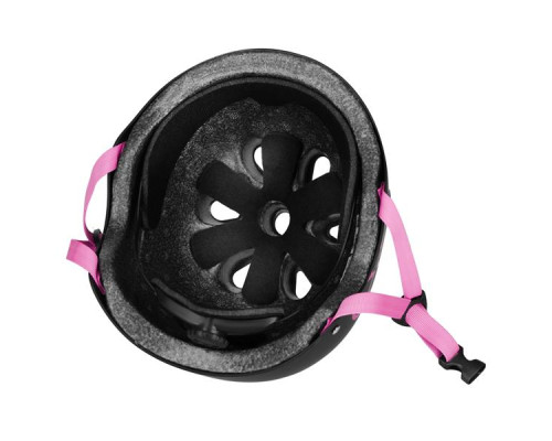 Дитячий шолом NILS EXTREME MTW001 розмір XS 48-52 см, чорно-рожевий