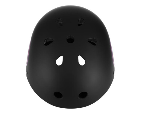 Дитячий шолом NILS EXTREME MTW001 розмір S 52-56 см, чорно-рожевий