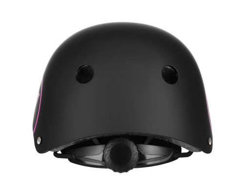 Дитячий шолом NILS EXTREME MTW001 розмір S 52-56 см, чорно-рожевий