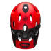 Шолом BELL SUPER DH MIPS SPHERICAL FastHouse full face розмір L 58-62 см, червоно-чорний